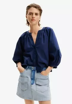 Блузка Desigual, синий
