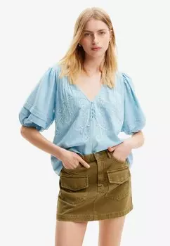 Блузка Desigual, синий
