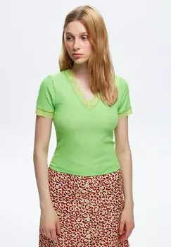 Блузка DETAILED SHORT SLEEVE adL, цвет mint