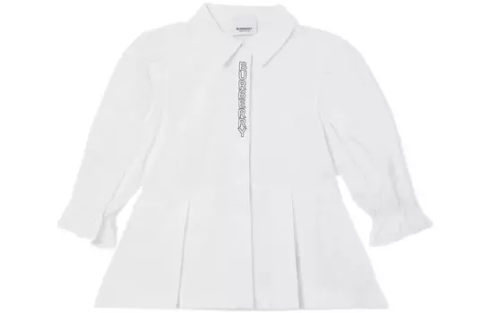 Блузка детская Burberry, белый