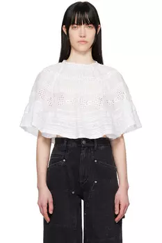 Блузка Dilama Isabel Marant Etoile, белый