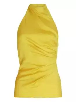 Блузка Dina Silvia Tcherassi, желтый