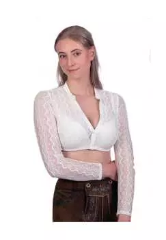 Блузка дирндль Амели Edelnice, белый