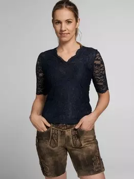 Блузка дирндль арктика Spieth & Wenksy, синий