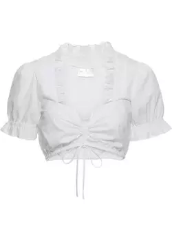 Блузка «дирндль» Bpc Selection, белый