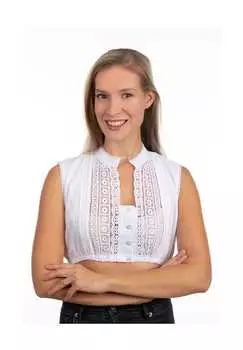 Блузка дирндль Джулия Edelnice, белый