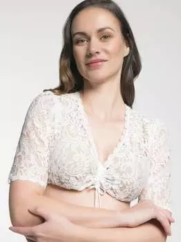 Блузка дирндль хадия Spieth & Wenksy, белый