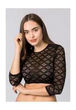 Блузка дирндль Холли Stockerpoint, черный