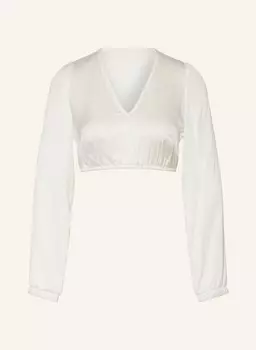 Блузка Дирндль из атласа Sportalm, белый