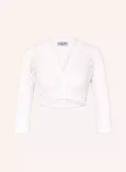 Блузка дирндль из кружева с рукавами 3/4 Waldorff, белый