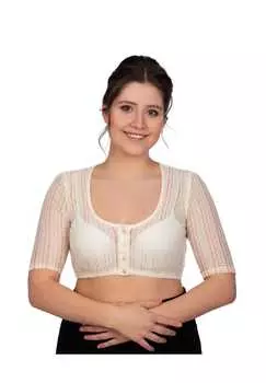 Блузка Dirndl Kassandra Edelnice, бежевый