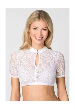 Блузка Dirndl liona Stockerpoint, белый