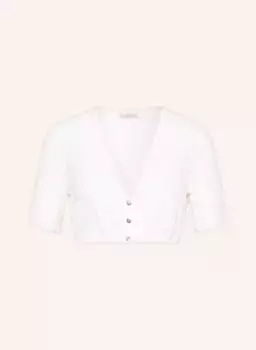 Блузка «дирндль» с кружевом Waldorff, белый