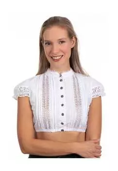Блузка Dirndl Сара Edelnice, белый