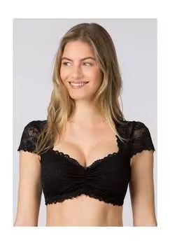 Блузка дирндль жасмин Stockerpoint, черный