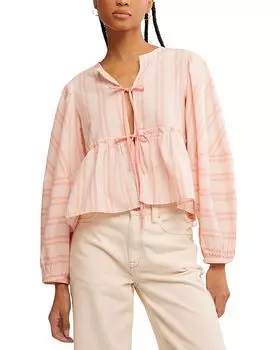 Блузка для бранча Free People, розовый