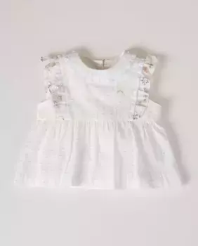 Блузка для девочки NANOS, белый