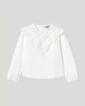Блузка для девочки с длинными рукавами Coconut El Corte Ingls, цвет Blanco roto