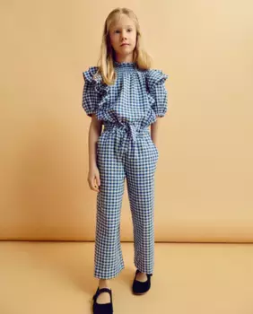 Блузка для девочки с короткими рукавами Coconut El Corte Ingls, синий