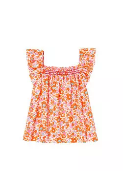 Блузка для девочки с узором liberty Jacadi Paris