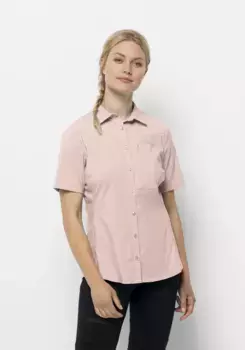Блузка для улицы Jack Wolfskin "HEIDETAL SHIRT W", розовый