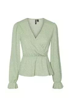Блузка для женщин/девочек Laurel Green PIECES, зеленый