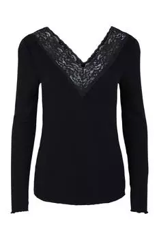Блузка для женщин/девочек PIECES, черный
