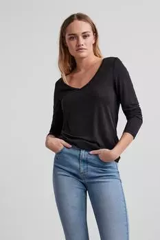 Блузка для женщин/девочек PIECES, черный