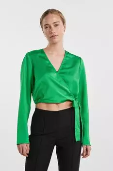 Блузка для женщин/девочек PIECES, зеленый
