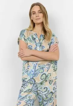 Блузка Dorina Soyaconcept, кристально-синее бедро