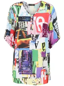 Блузка Doris Streich, разноцветный