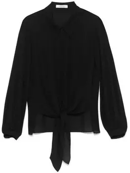 Блузка Dorothee Schumacher Sheer Twist I, черный