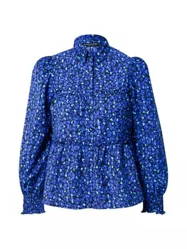 Блузка Dorothy Perkins, цвет Royal blue/Light blue/Dark blue