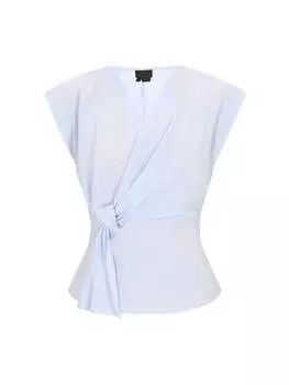 Блузка DreiMaster Klassik, светло-синий