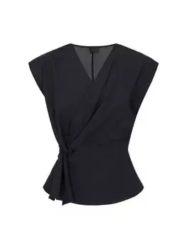 Блузка DreiMaster Klassik, темно-синий