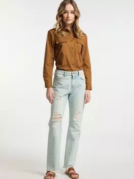 Блузка Dreimaster, коричневый