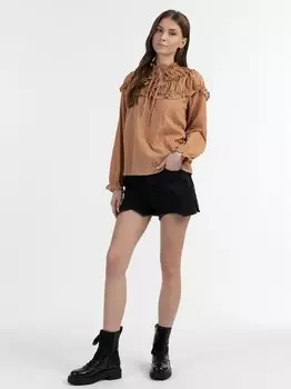 Блузка Dreimaster, коричневый