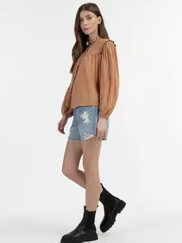 Блузка Dreimaster, коричневый