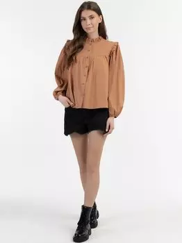 Блузка Dreimaster, коричневый