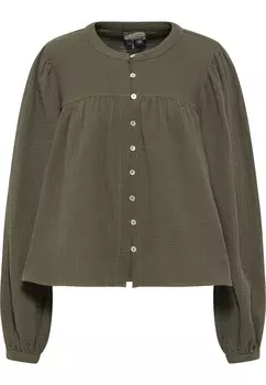 Блузка Dreimaster, оливковый