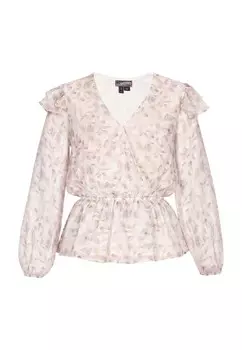 Блузка DreiMaster Vintage Blouse, светло-коричневый