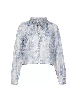 Блузка DreiMaster Vintage, светло-синий