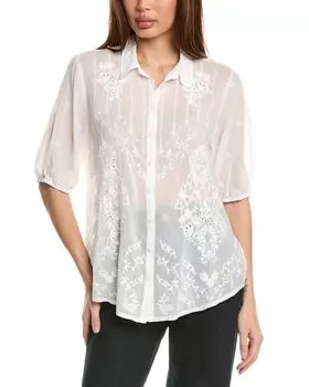 Блузка Джонни Уоса Йонны Johnny Was, белый