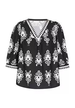 Блузка ebeeza, черный