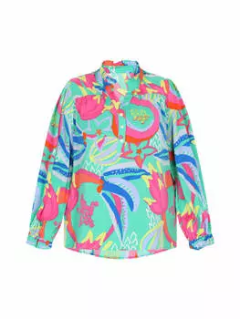 Блузка ebeeza, зеленый