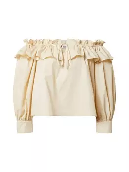 Блузка EDITED Blouse Suela, бежевый