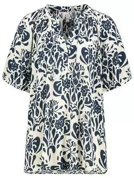 Блузка Eight2Nine, белый/темно-синий