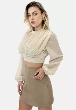 Блузка Elara, бежевый