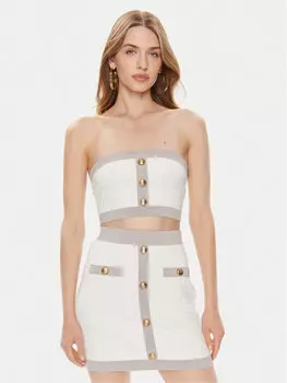 Блузка Elisabetta Franchi, белый