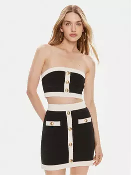 Блузка Elisabetta Franchi, черный